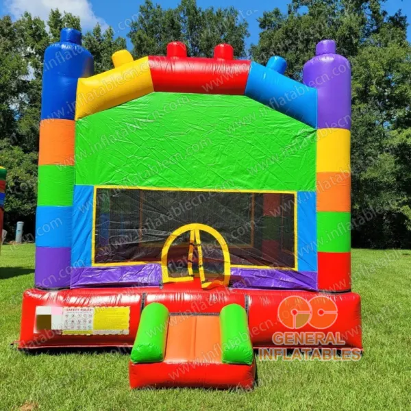 GB-469 Building blocks bounce house - customer photo from USA