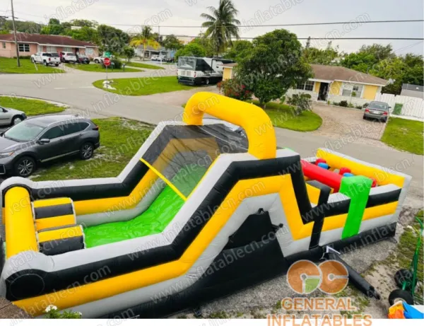 GO-019 Inflatable ninja warrior course - customer photo from USA