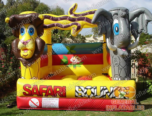 GB-222 Safari Bounce Inflatables Bouncers en vente