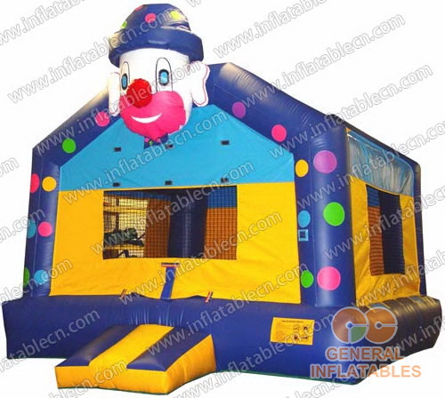 GB-223 Château gonflable clown en vente