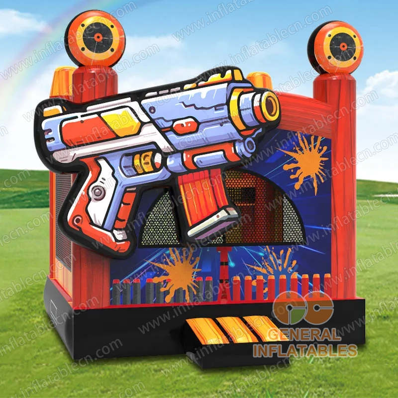 GB-485 Château gonflable rebondissant