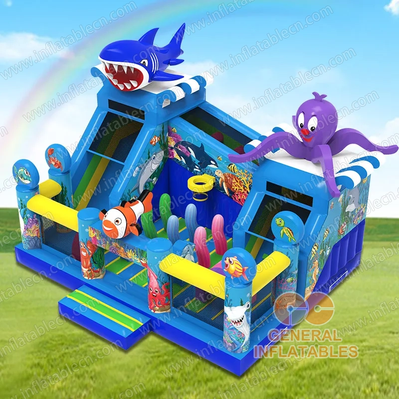 GF-112 Cirque aire de jeux intérieure avec softplay