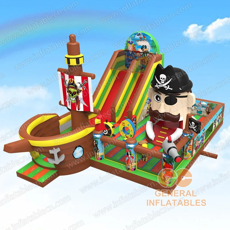 GF-131 Terrain de jeu pirate avec bouche mobile