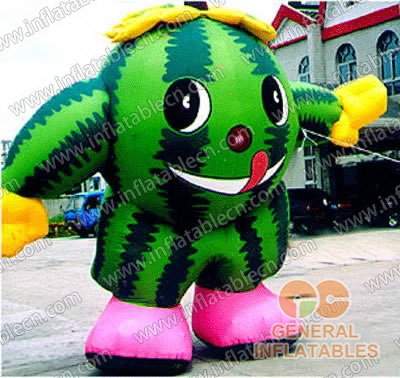 GM-012 Homme melon Cartoon gonflable mobile
