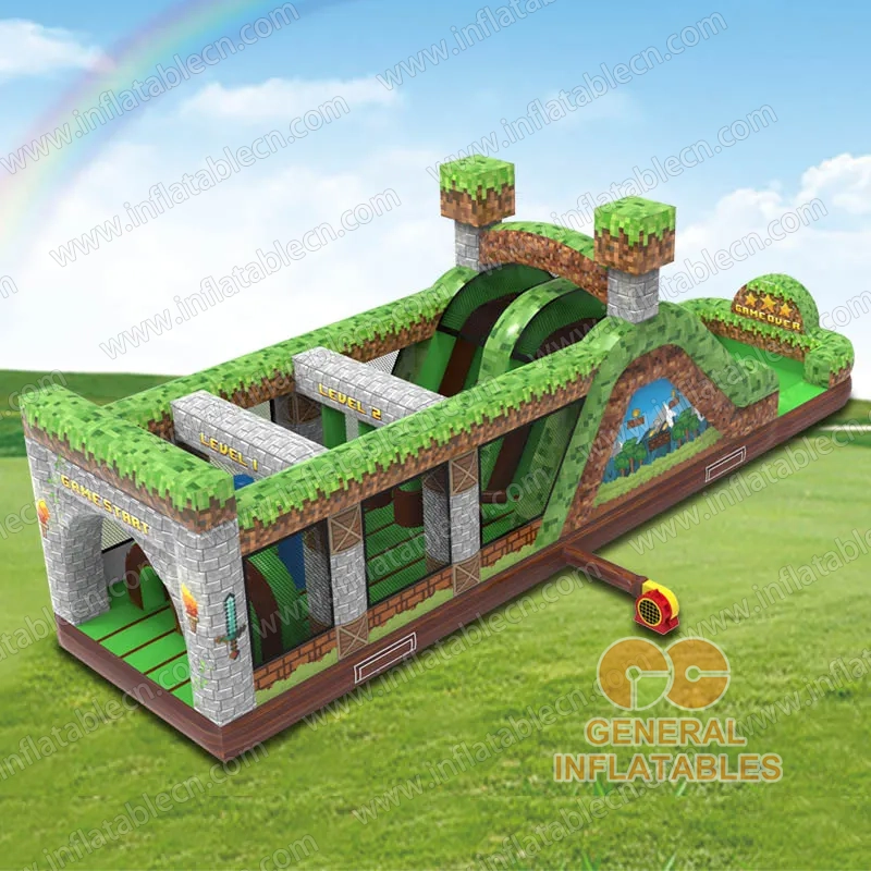 GO-254 Parcours d'obstacles Pixel Game