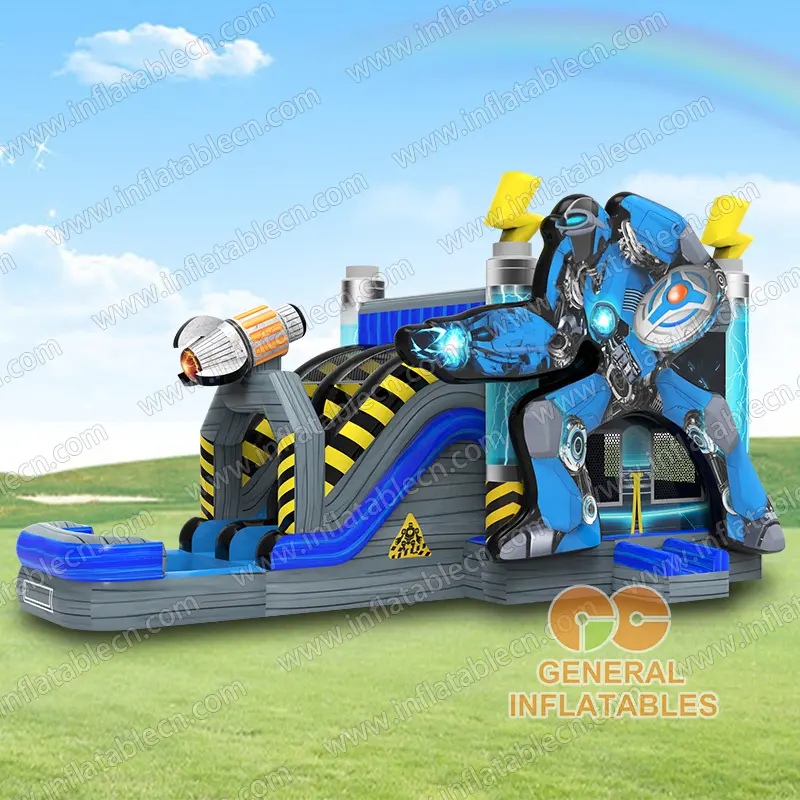 Combinaison de robot bleu pour usage humide et sec