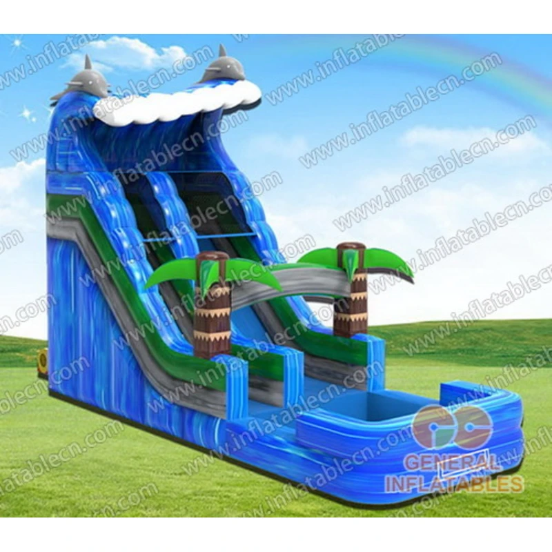 Glissade d'eau océanique