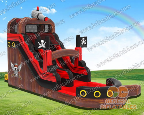 GWS-347 Toboggan d'eau du bateau pirate