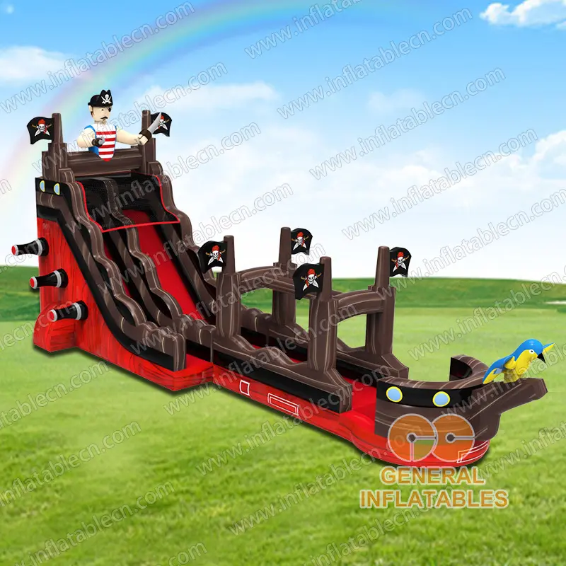 GWS-442 Glissade d'eau et glissade pirate