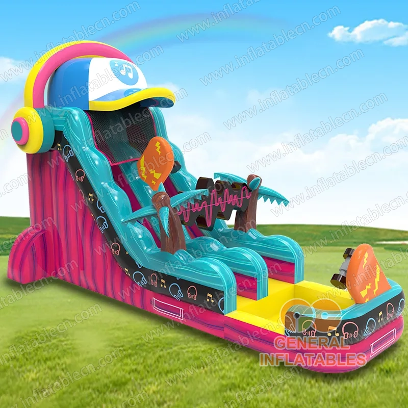 GWS-477 Toboggan Aquatique Rythme Musical