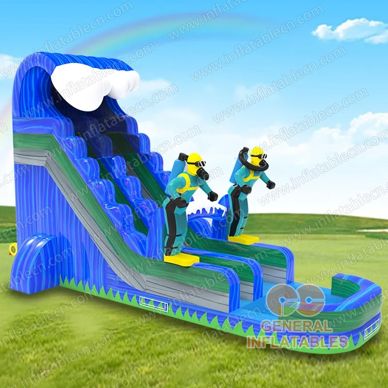 GWS-482 Toboggan Aquatique Plongeur