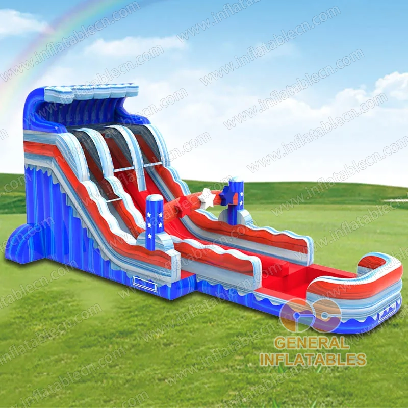 GWS-495 Toboggan double vague bannière étoilée