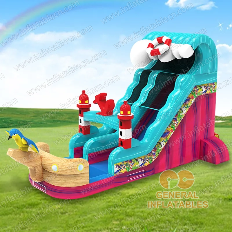 Toboggan Aquatique Aventure en Mer