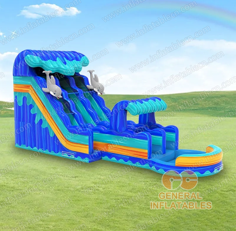 Toboggan aquatique Dauphin