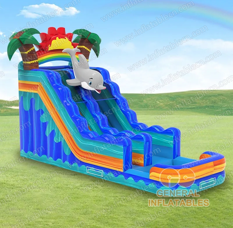 Toboggan aquatique Dauphin
