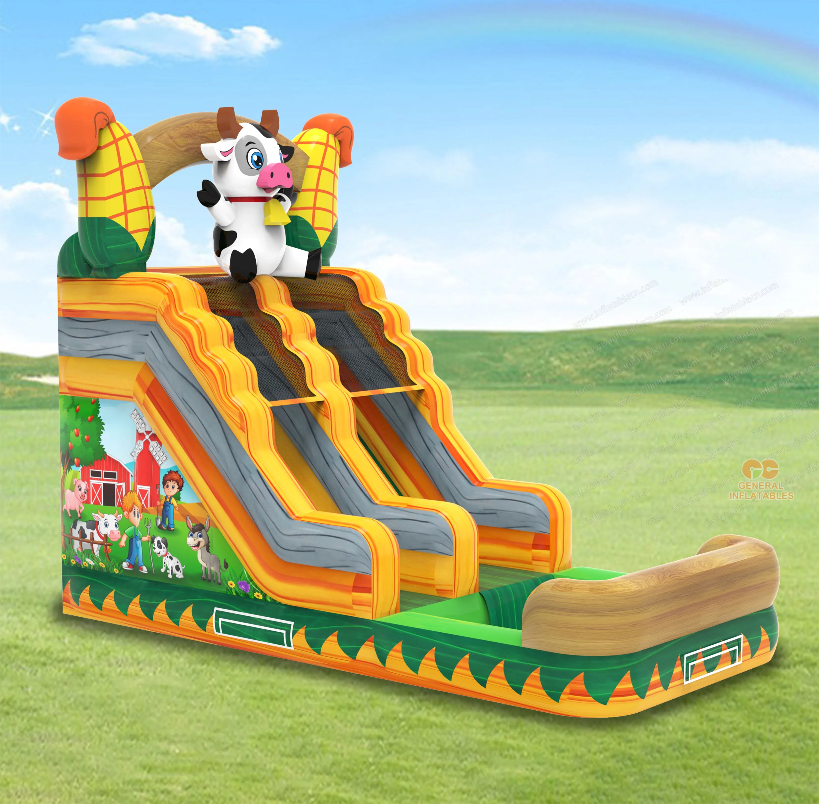 GWS-515 Toboggan aquatique ferme