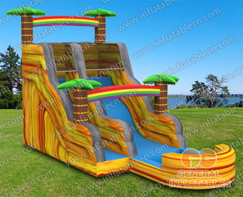 GWS-009 Toboggan aquatique forêt tropicale